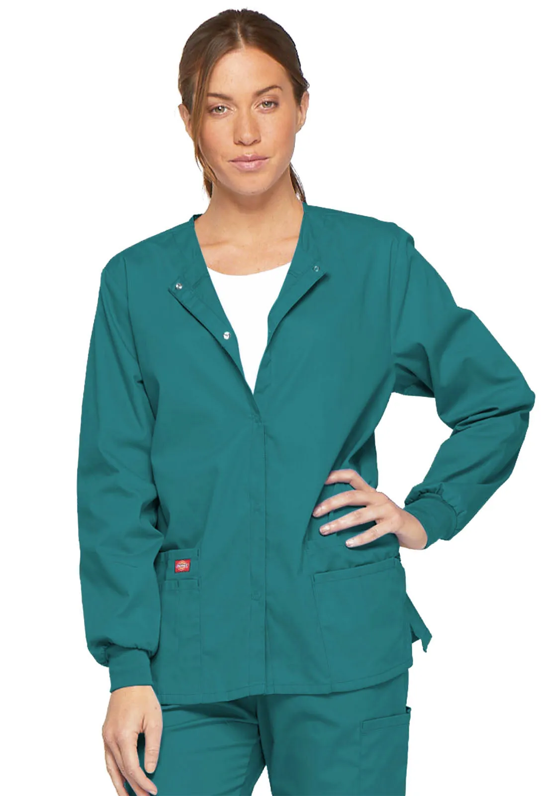 EDS Signature - Snap Front Warm-Up Jacket