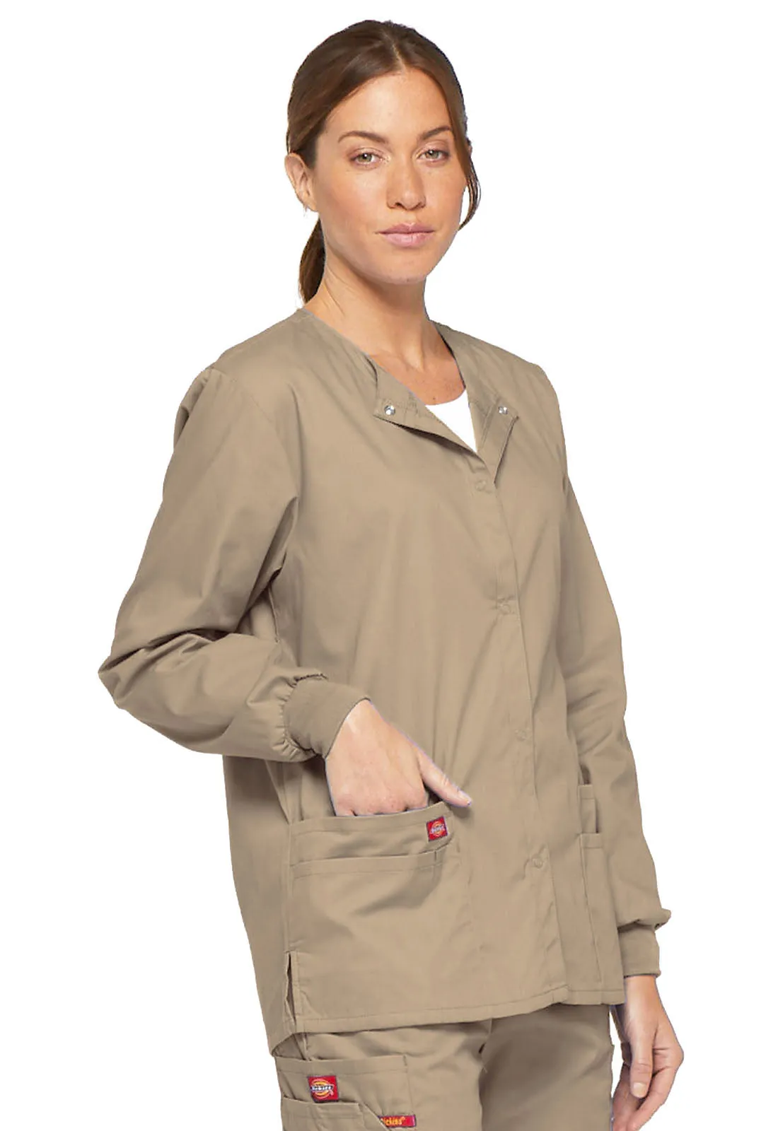 EDS Signature - Snap Front Warm-Up Jacket