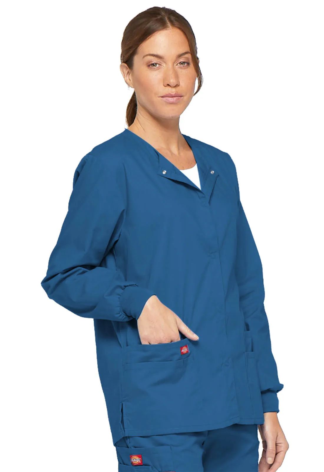 EDS Signature - Snap Front Warm-Up Jacket
