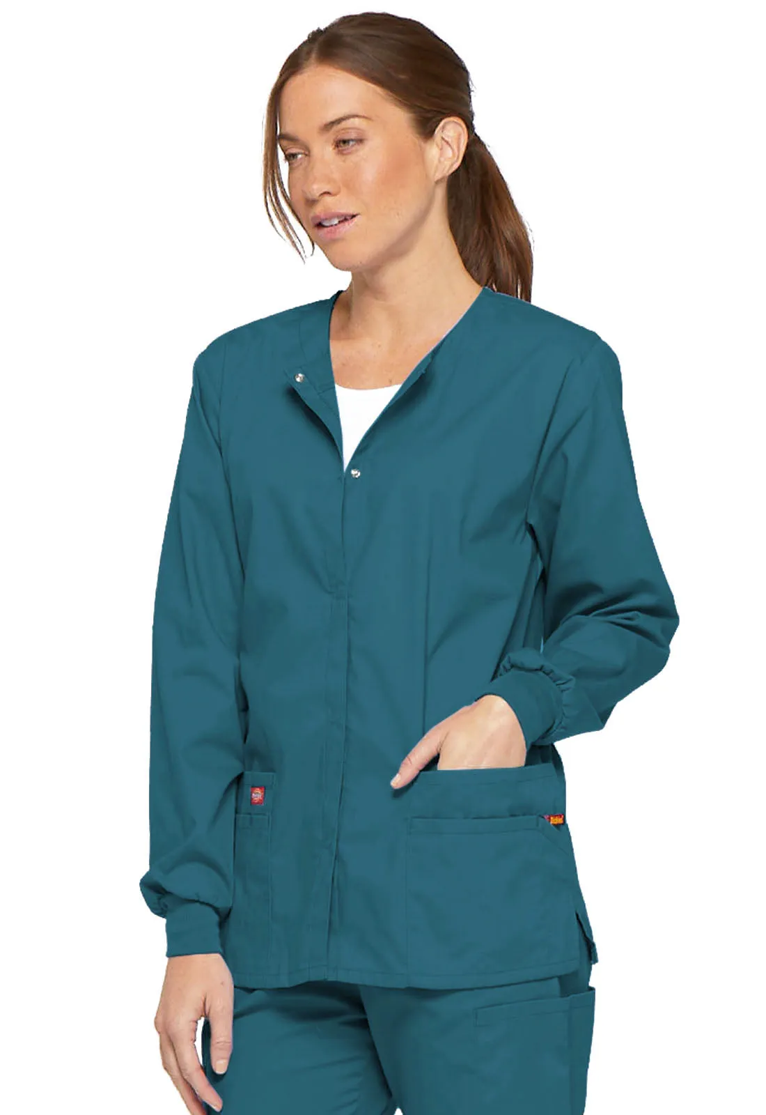 EDS Signature - Snap Front Warm-Up Jacket