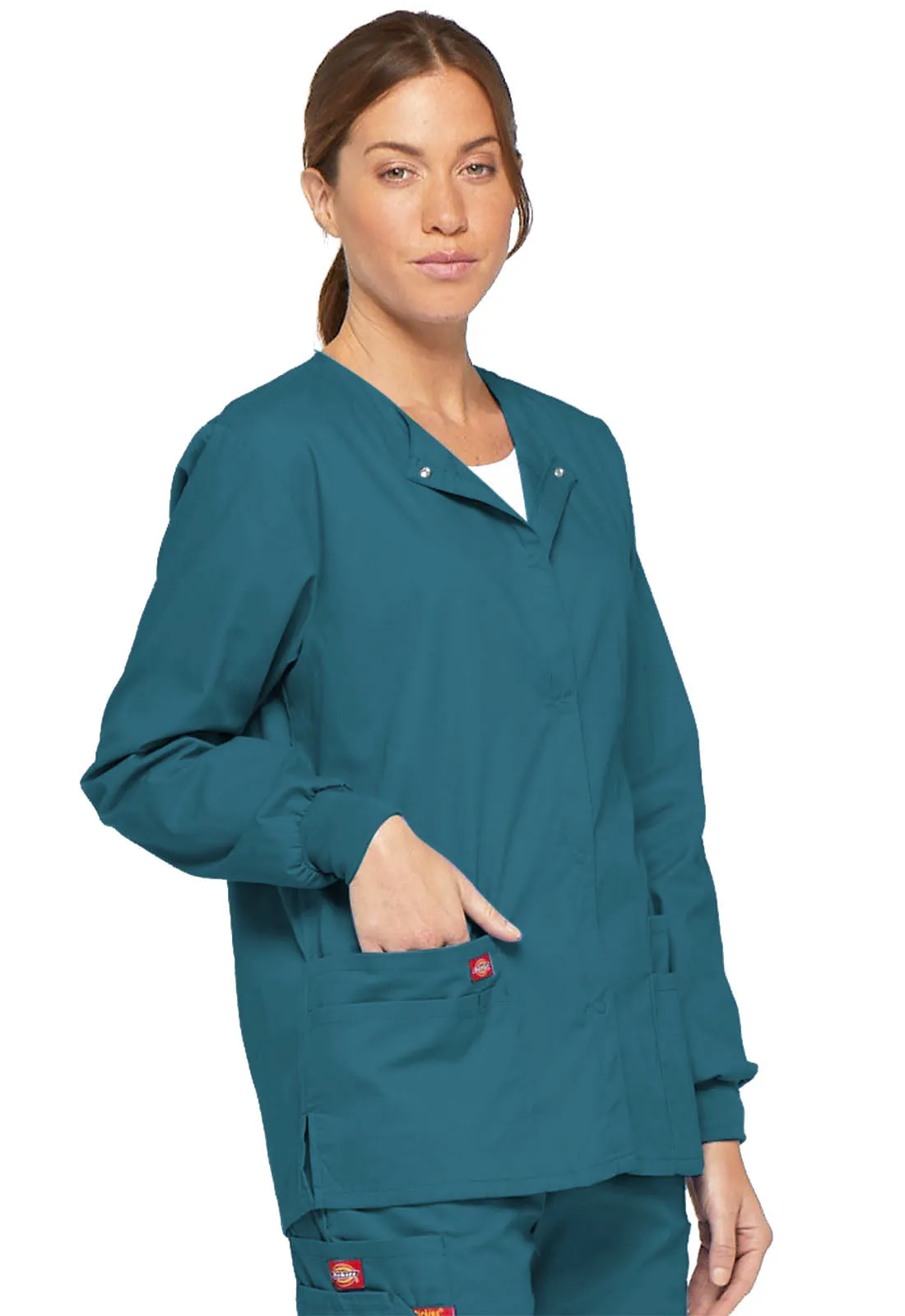 EDS Signature - Snap Front Warm-Up Jacket
