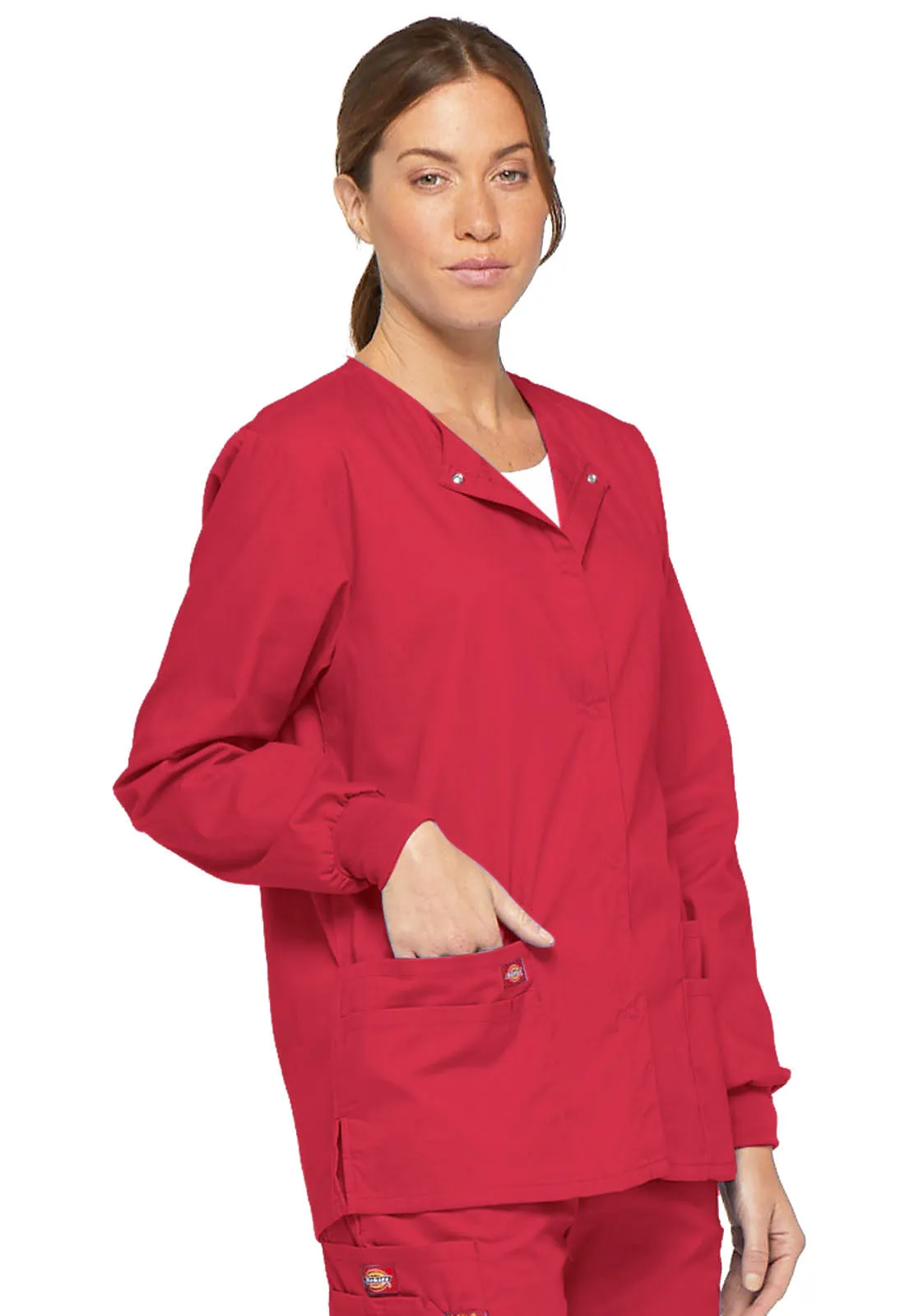EDS Signature - Snap Front Warm-Up Jacket