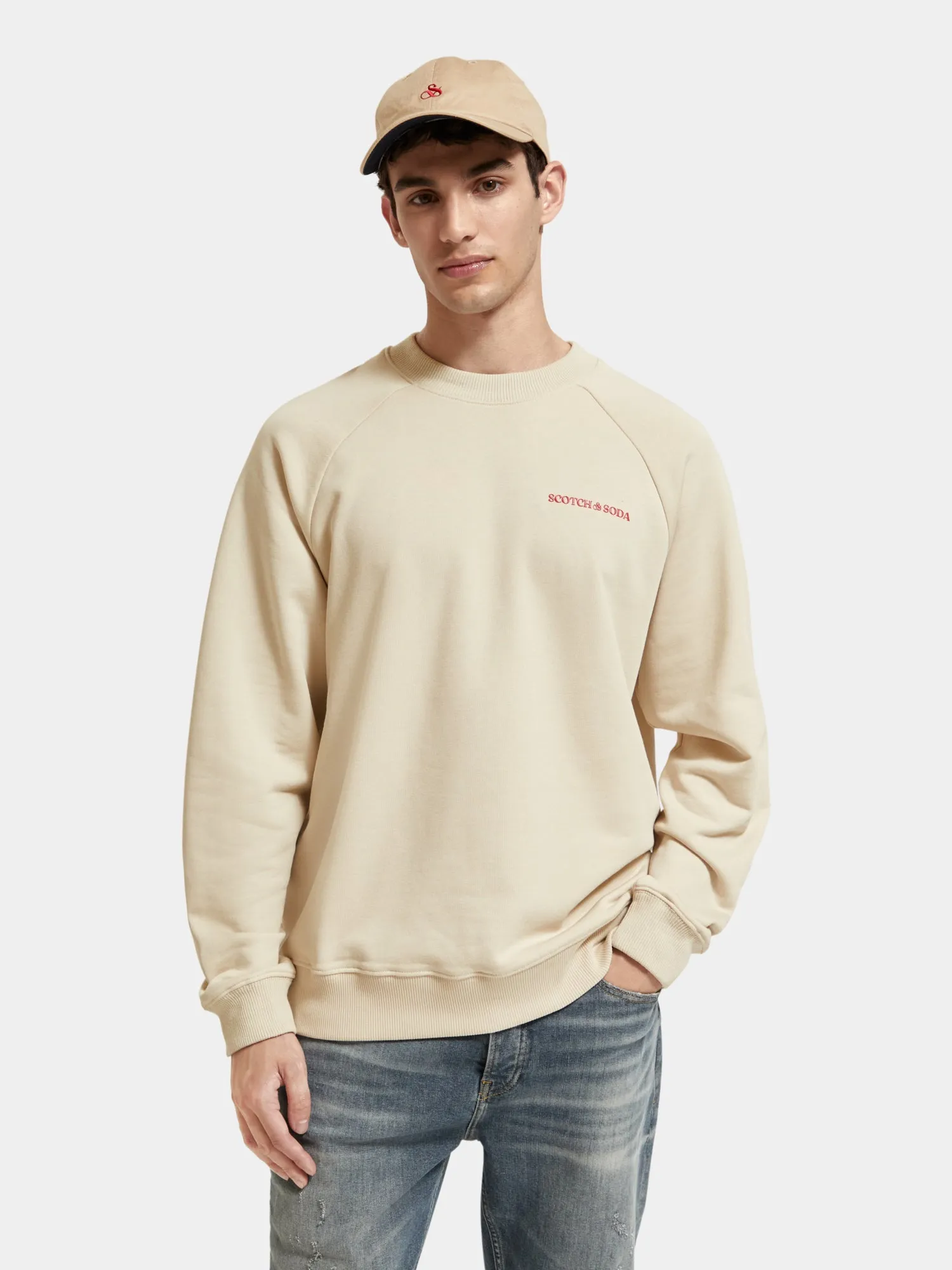 Embroidered twill cap