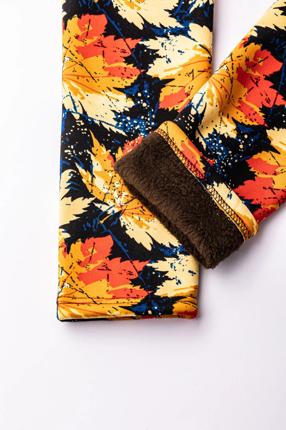 Fall Leaves - Cozy Lined