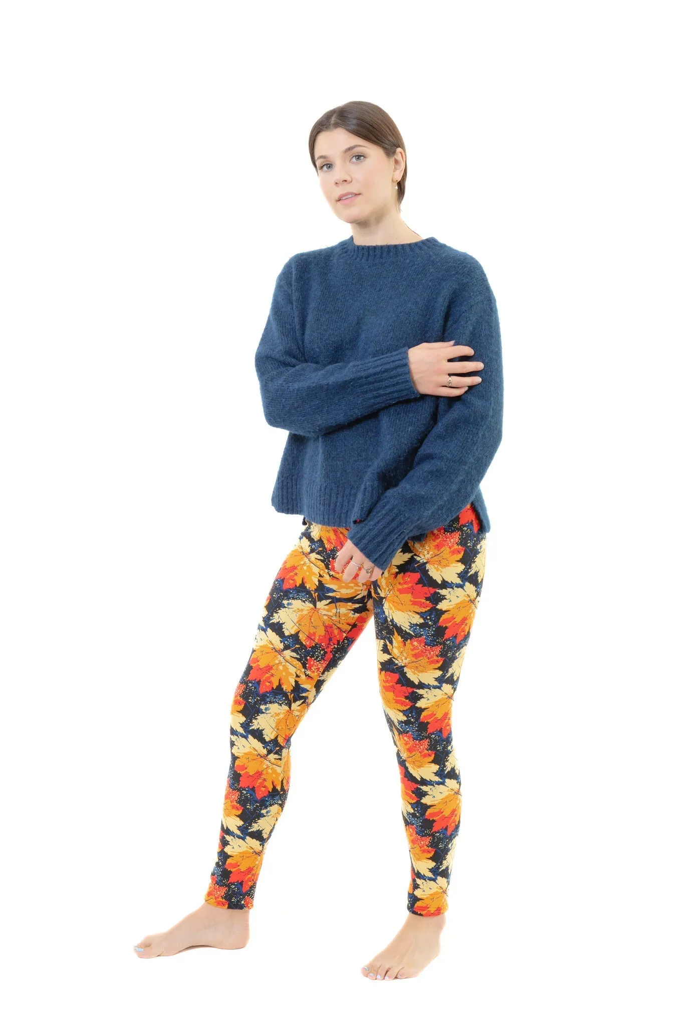 Fall Leaves - Cozy Lined
