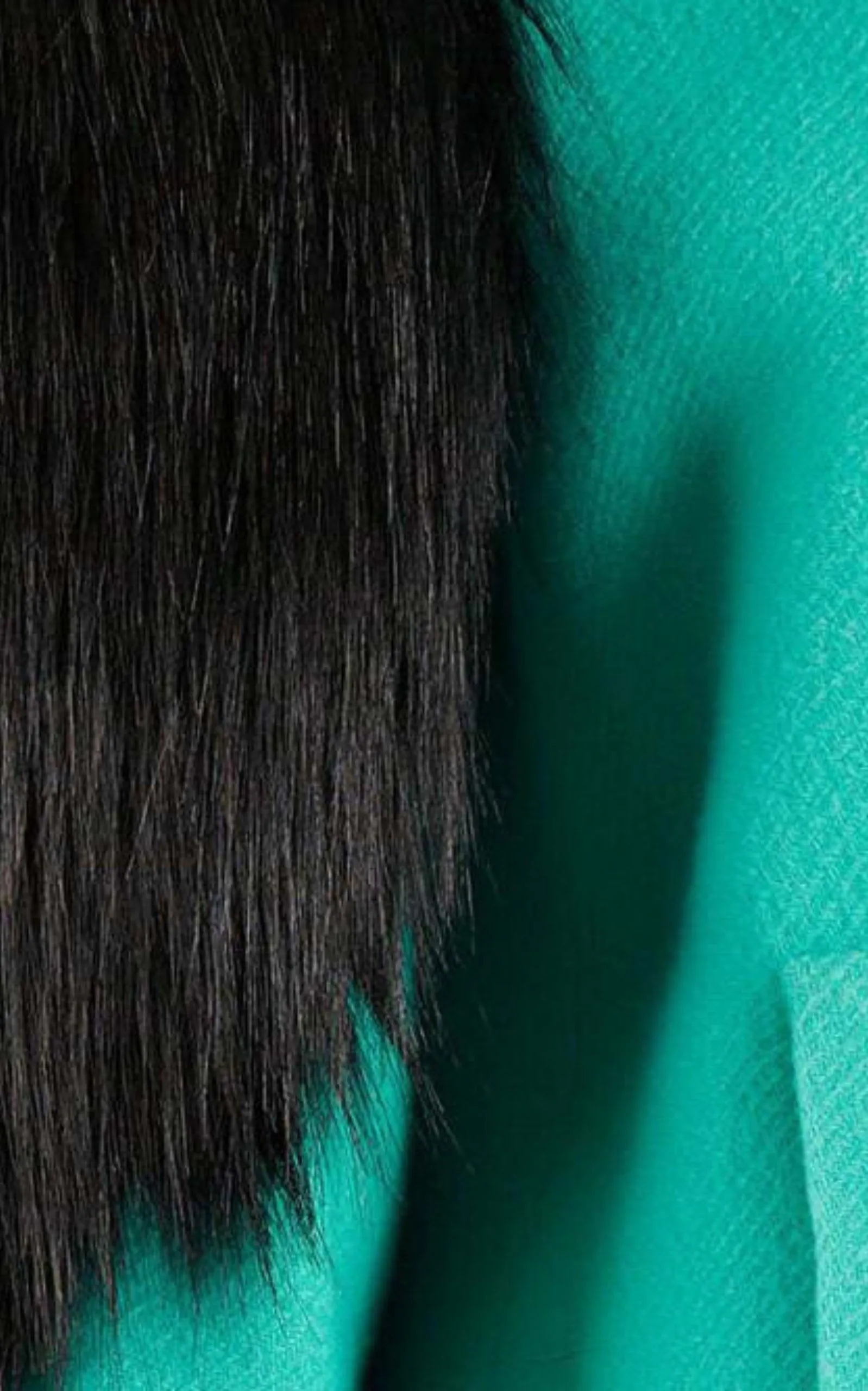 Faux Fur-trimmed Wool Jacket
