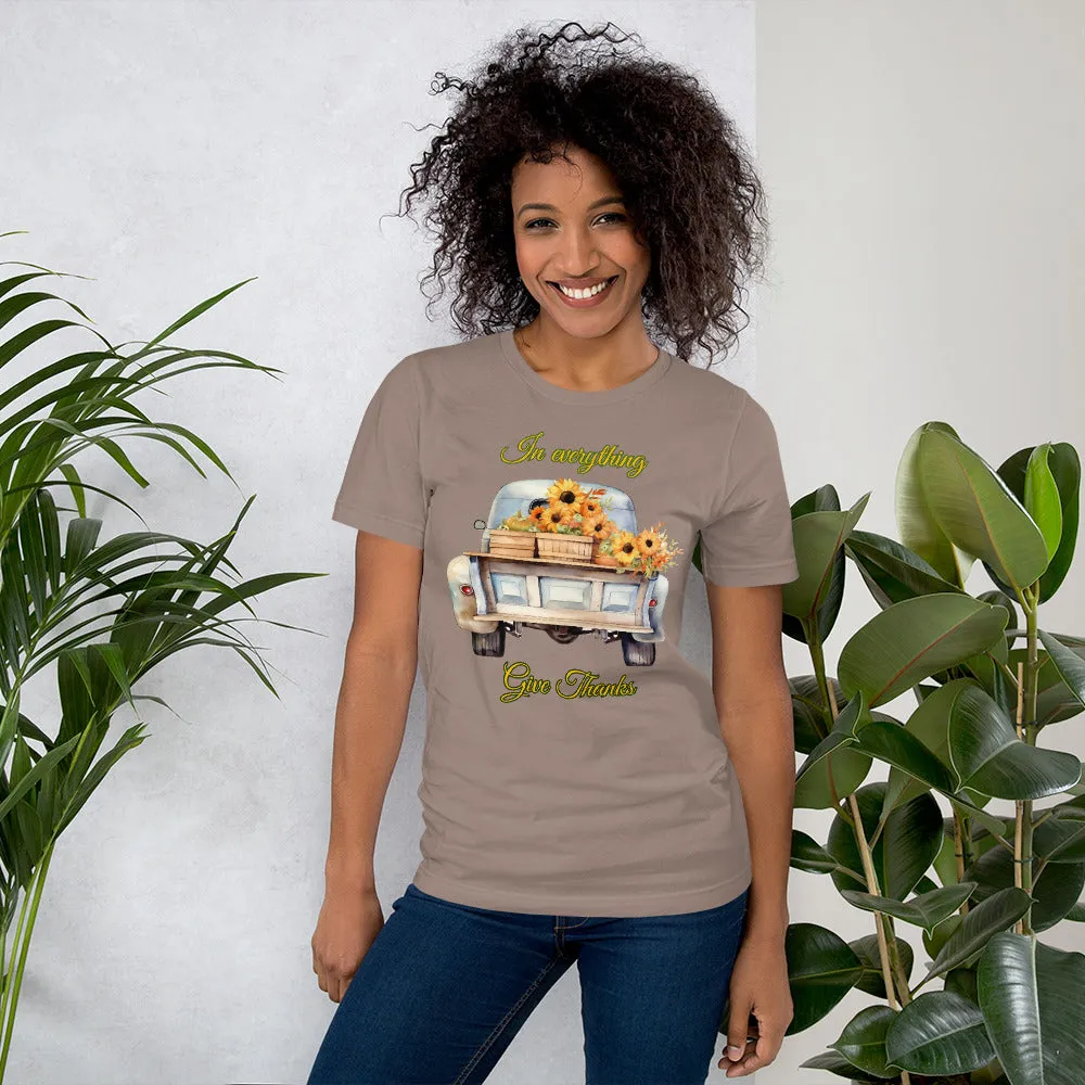 Give Thanks Christian T-shirt