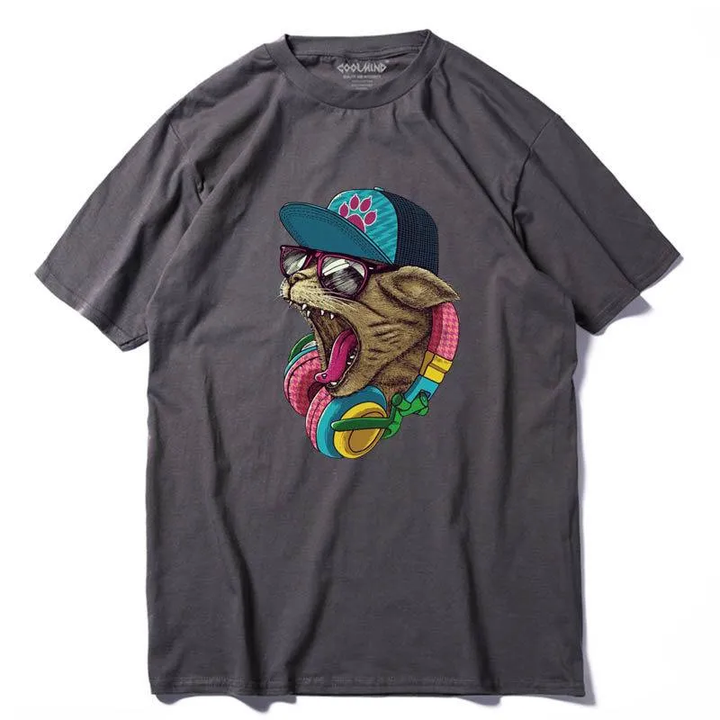 Harajuku Cat Shirt