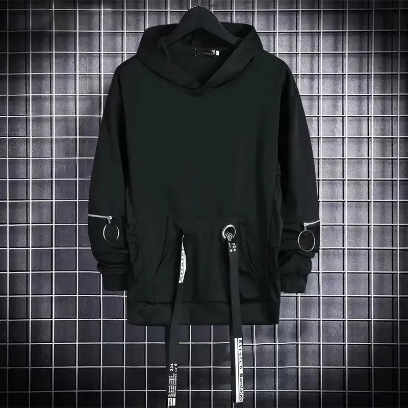 Harajuku Korean Techwear Loose Hoodie