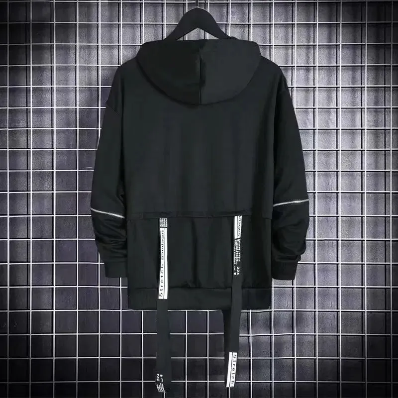 Harajuku Korean Techwear Loose Hoodie