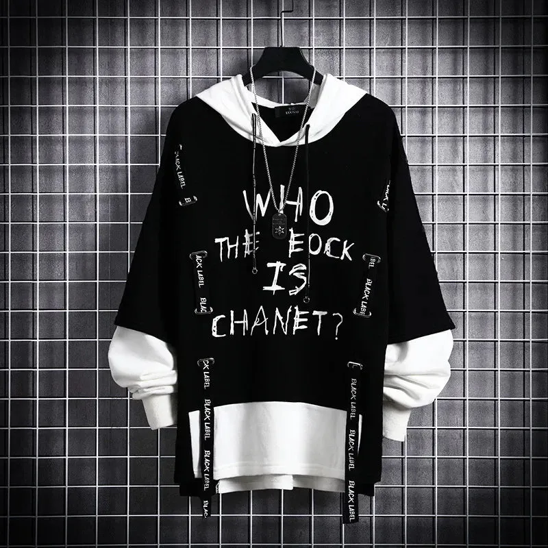 Harajuku Korean Techwear Loose Hoodie