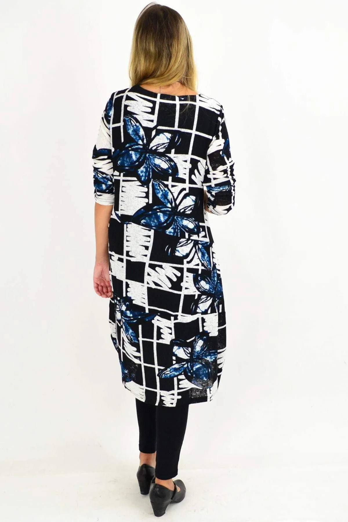 Heidi Floral Cocoon Tunic Dress