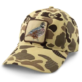 Heybo Embroidered Quail Patch Hat