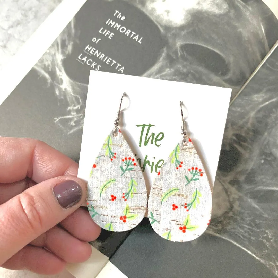 Holiday All Day Leather Earrings