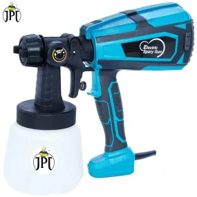 JPT 600W High Power HVLP Electric Paint Spray Machine | 3 Spray Patterns | 360° Directional Nozzle | 1000ml Detachable Container | Fast and Flawless Painting Perfection | Great Coverage and No Drips