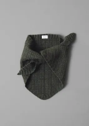 Knitted Wool Bandana | Seaweed