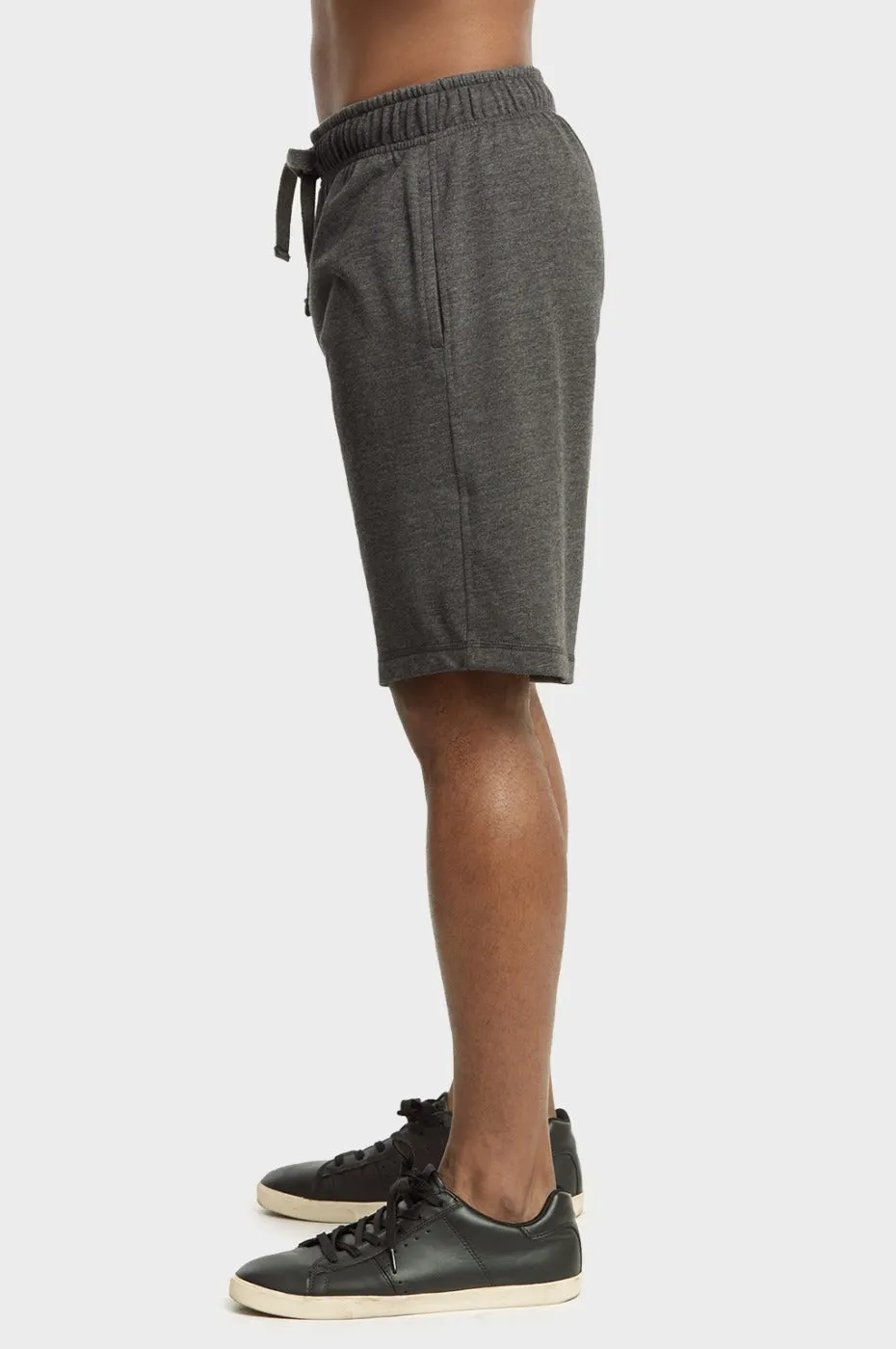 KNOCKER MEN'S LIGHTWEIGHT TERRY SHORTS (FS1120_CH/GR)