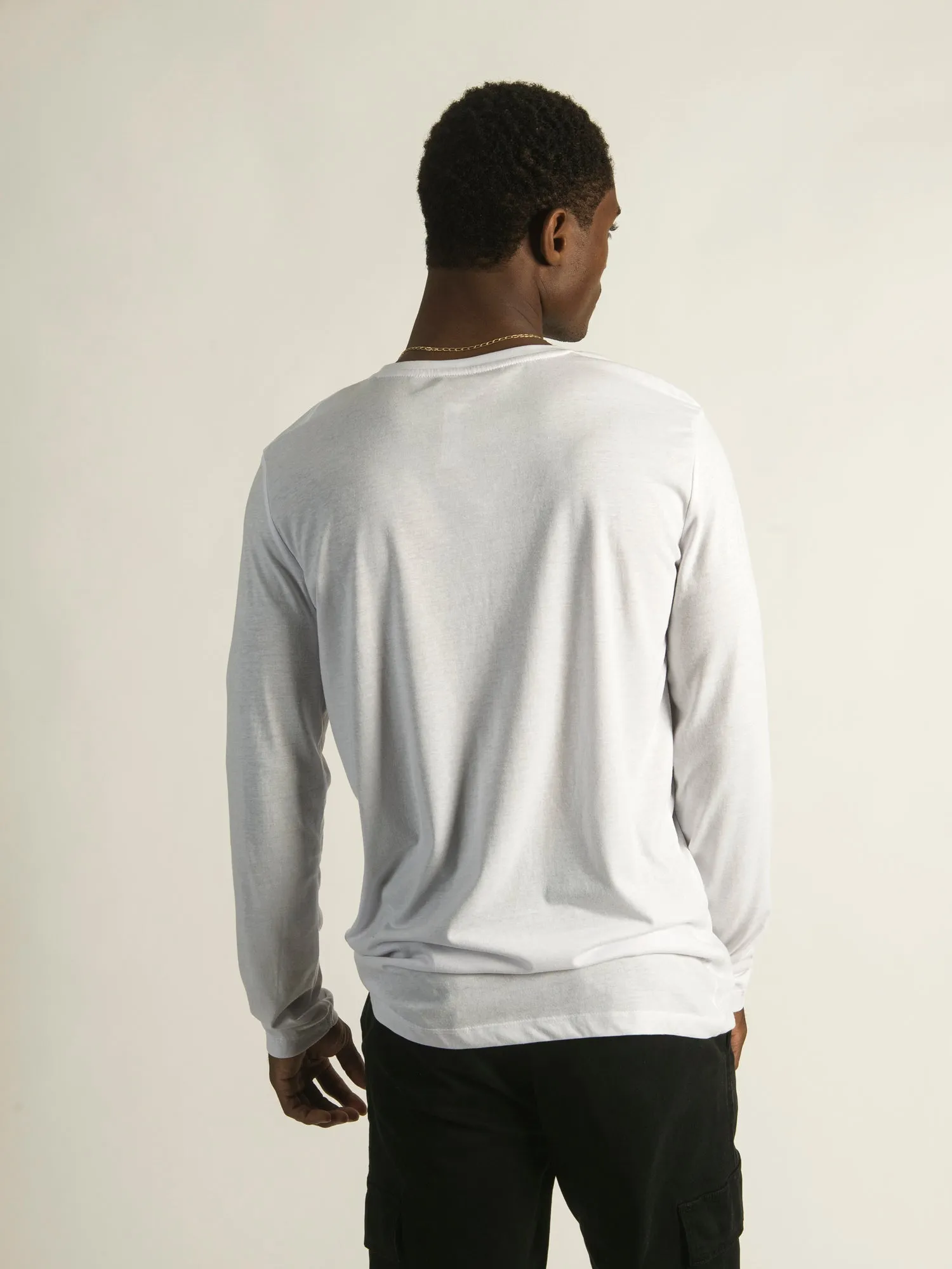 LONG SLEEVE CREWNECK T-SHIRT  - CLEARANCE