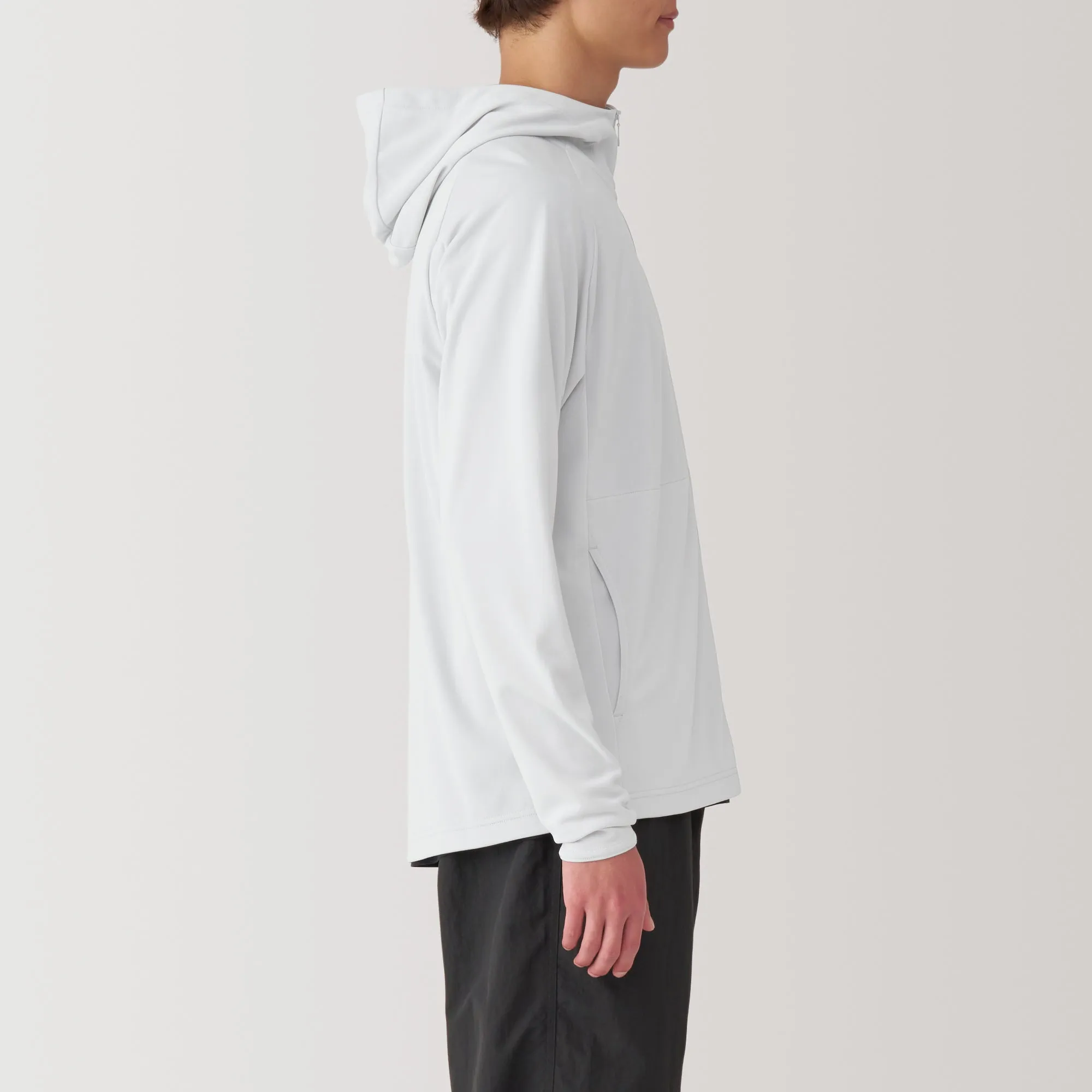 Men's UV Protection Quick Dry Zip-Up Hoodie