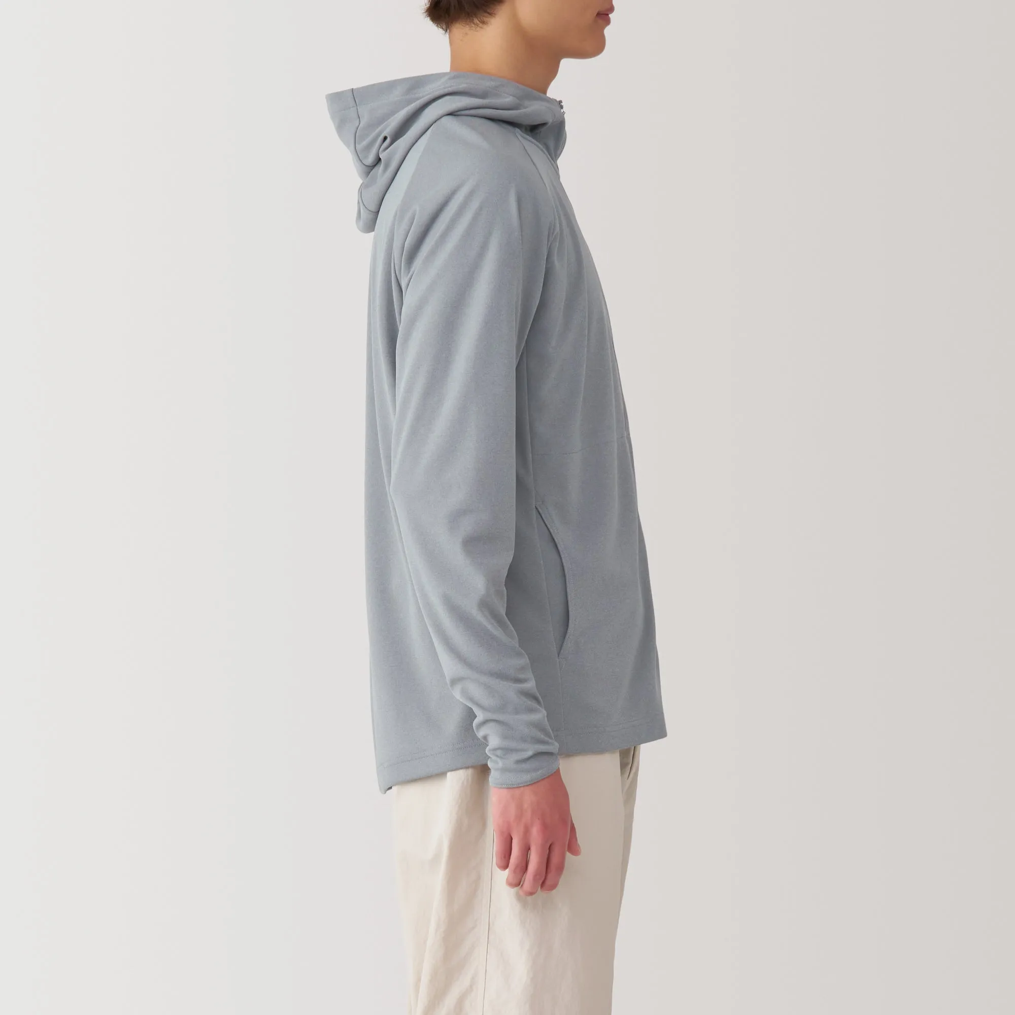 Men's UV Protection Quick Dry Zip-Up Hoodie