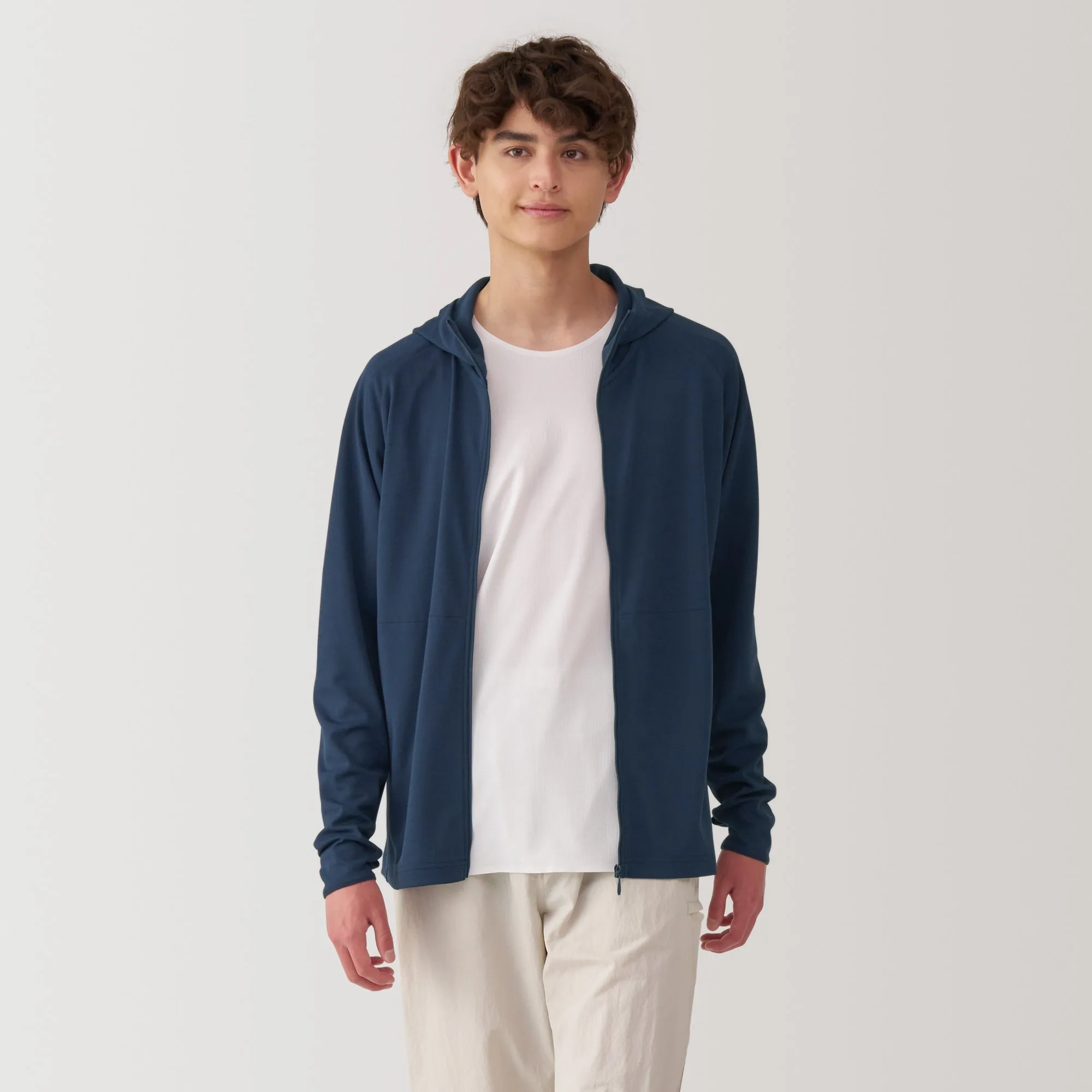 Men's UV Protection Quick Dry Zip-Up Hoodie