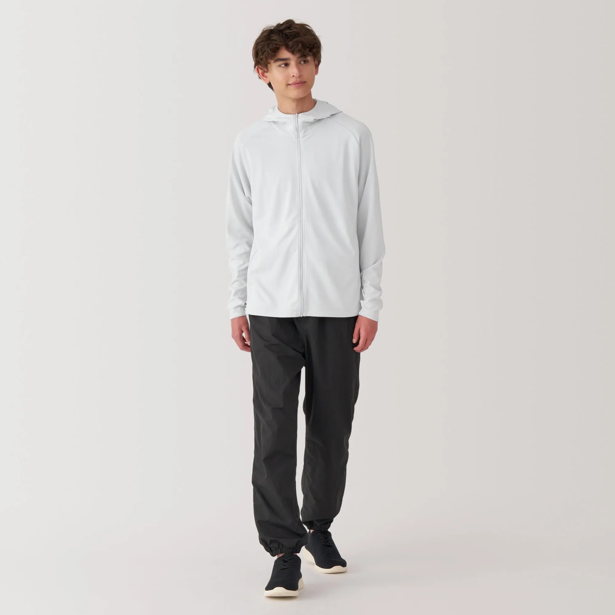 Men's UV Protection Quick Dry Zip-Up Hoodie