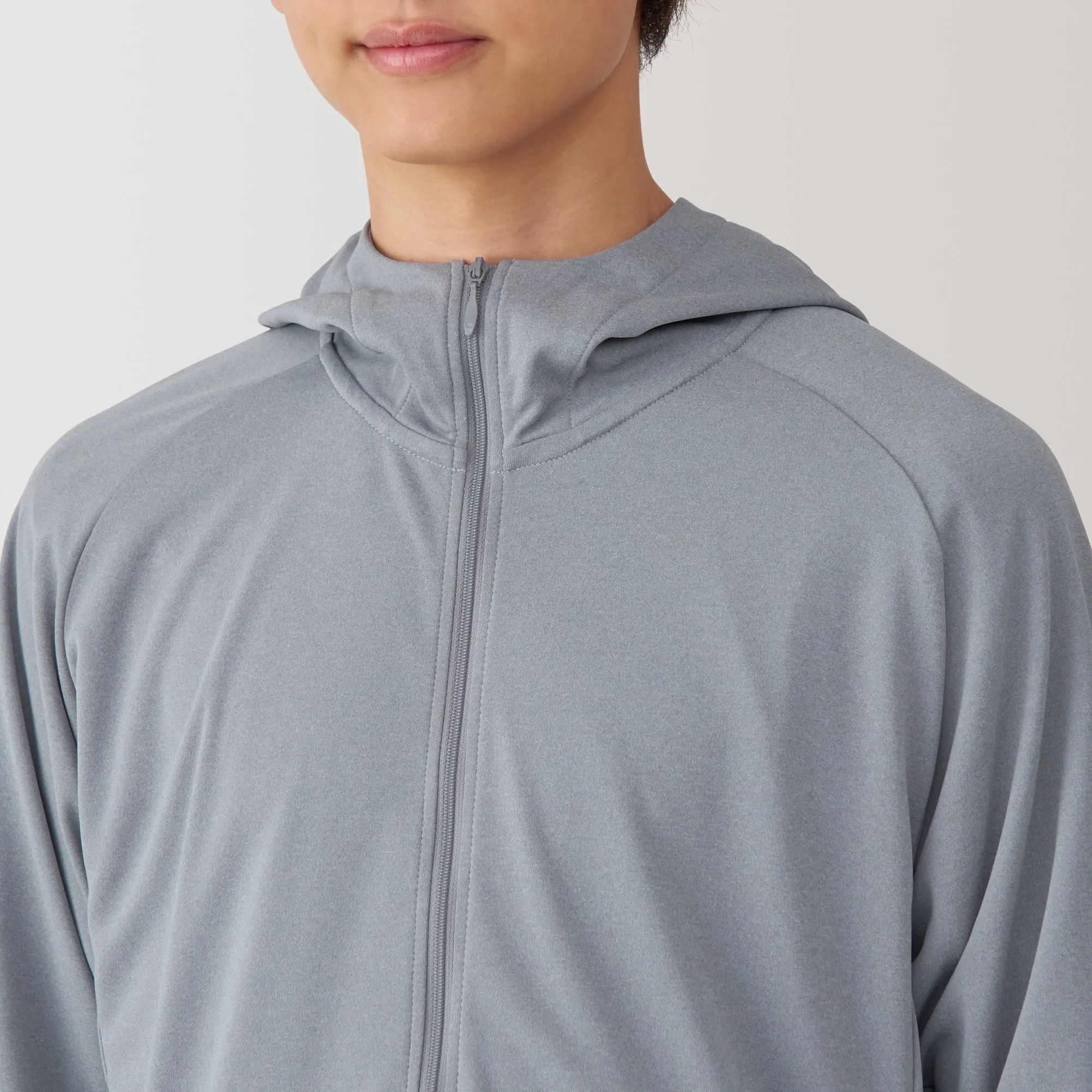 Men's UV Protection Quick Dry Zip-Up Hoodie