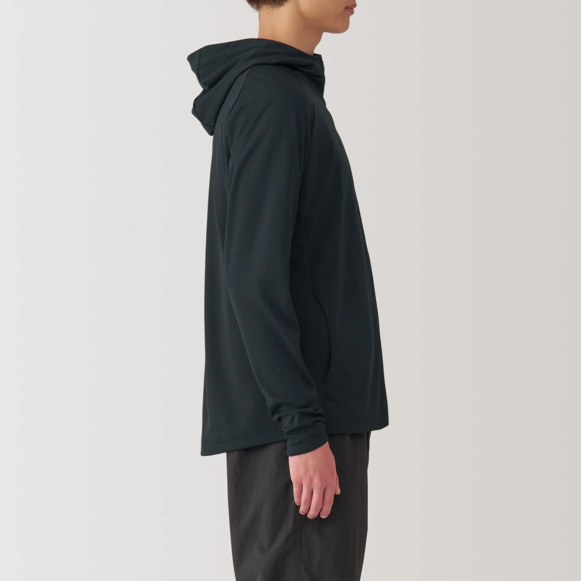 Men's UV Protection Quick Dry Zip-Up Hoodie