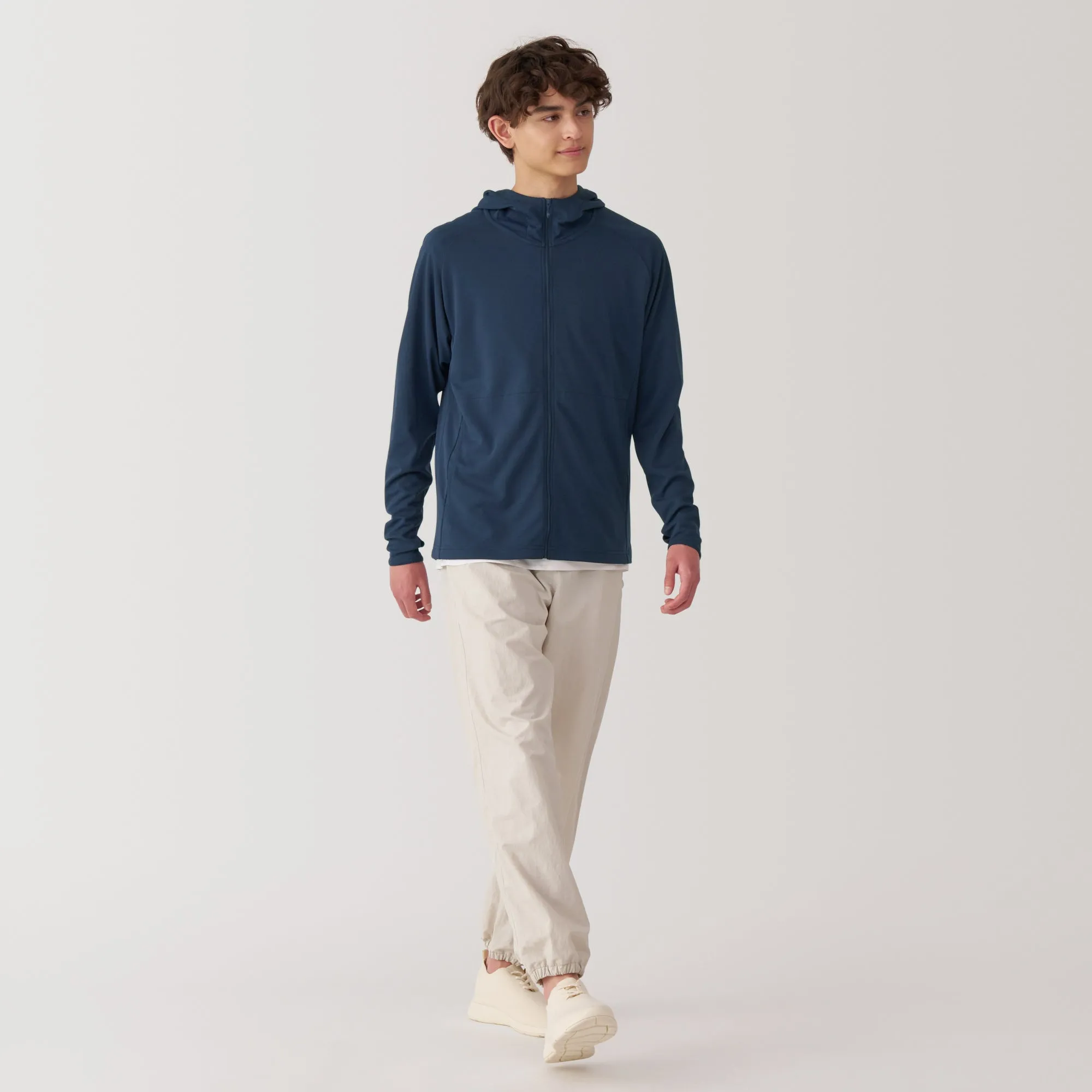 Men's UV Protection Quick Dry Zip-Up Hoodie