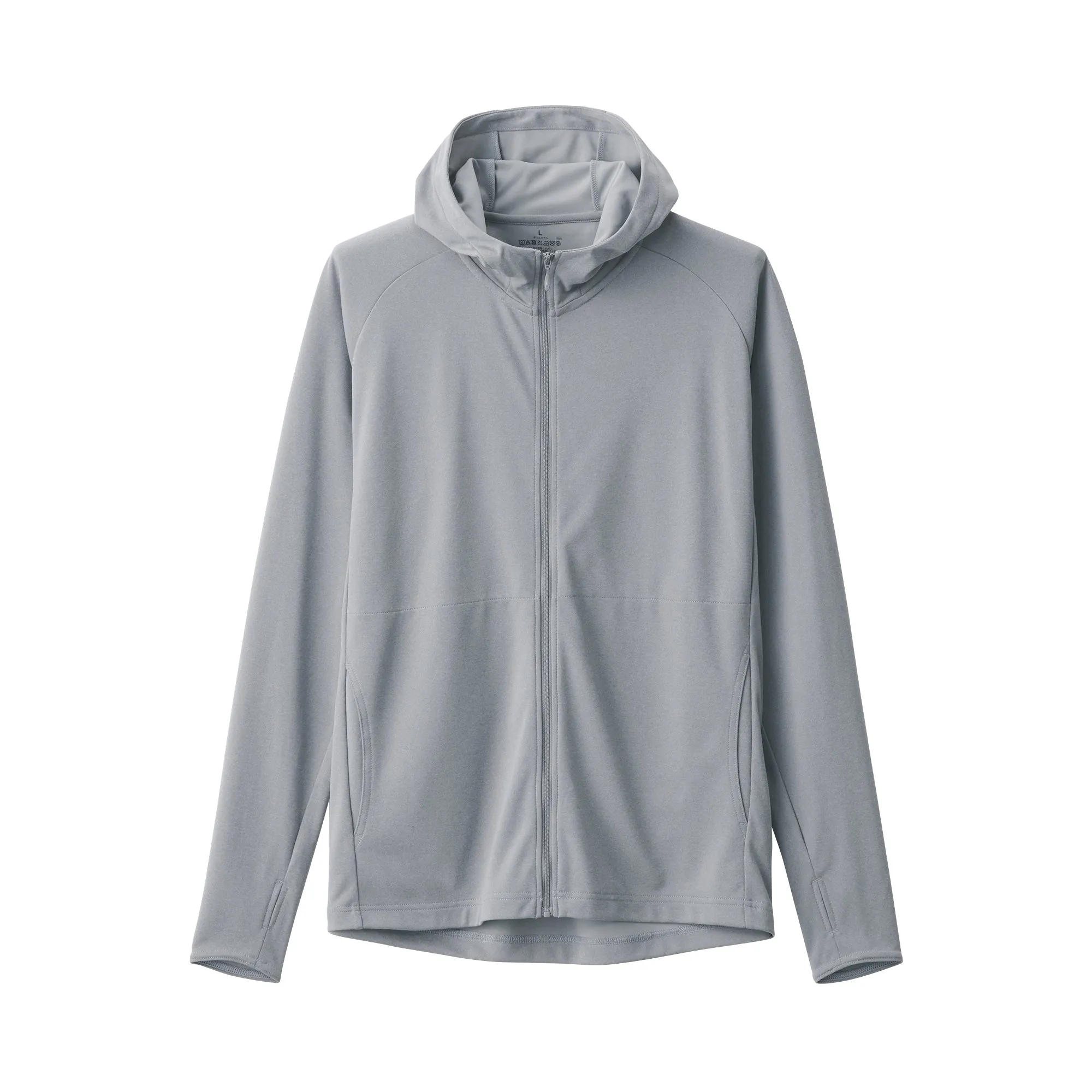 Men's UV Protection Quick Dry Zip-Up Hoodie