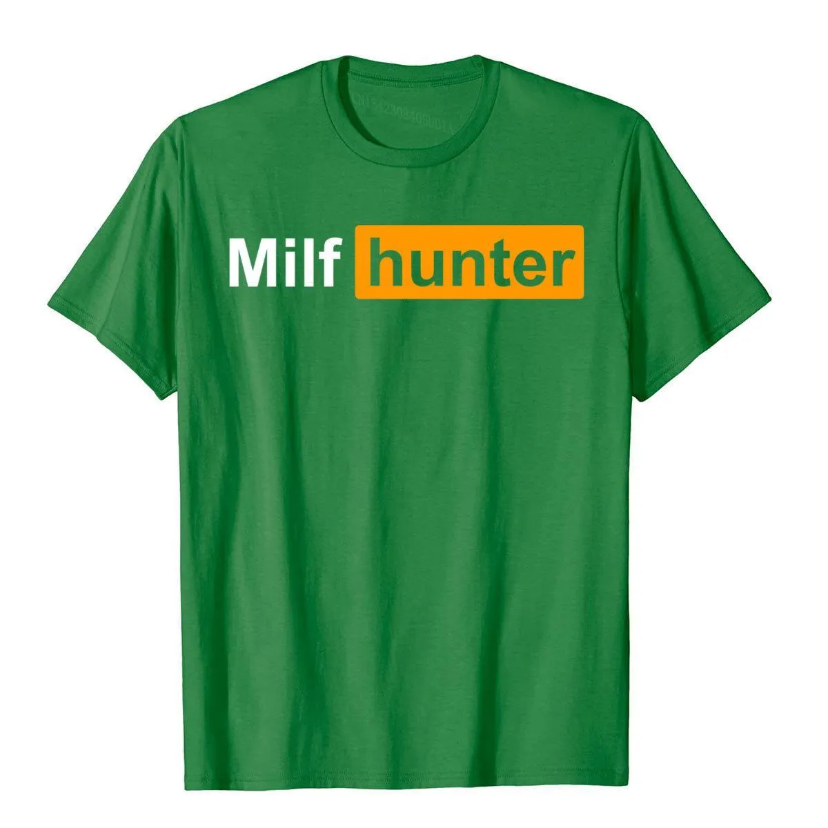 MILF Hunter Funny Adult Humor Joke For Men's Who Love Milfs Graphic Top T-Shirts Cotton Holiday Tight Adult