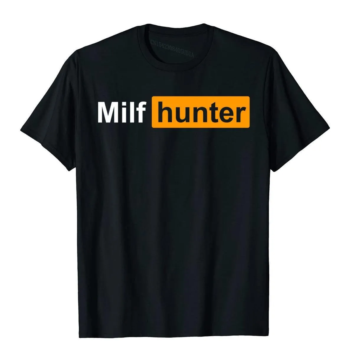 MILF Hunter Funny Adult Humor Joke For Men's Who Love Milfs Graphic Top T-Shirts Cotton Holiday Tight Adult