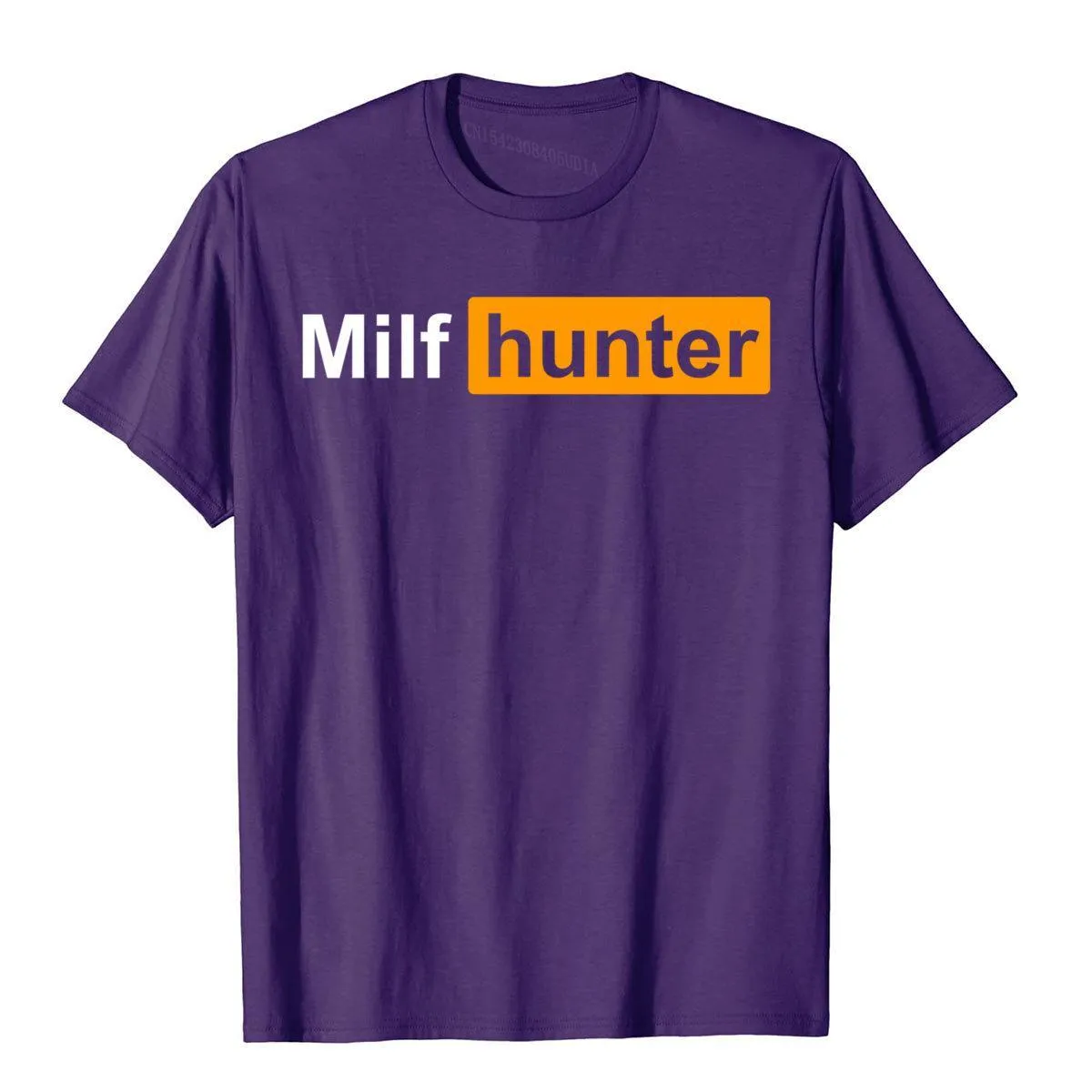MILF Hunter Funny Adult Humor Joke For Men's Who Love Milfs Graphic Top T-Shirts Cotton Holiday Tight Adult