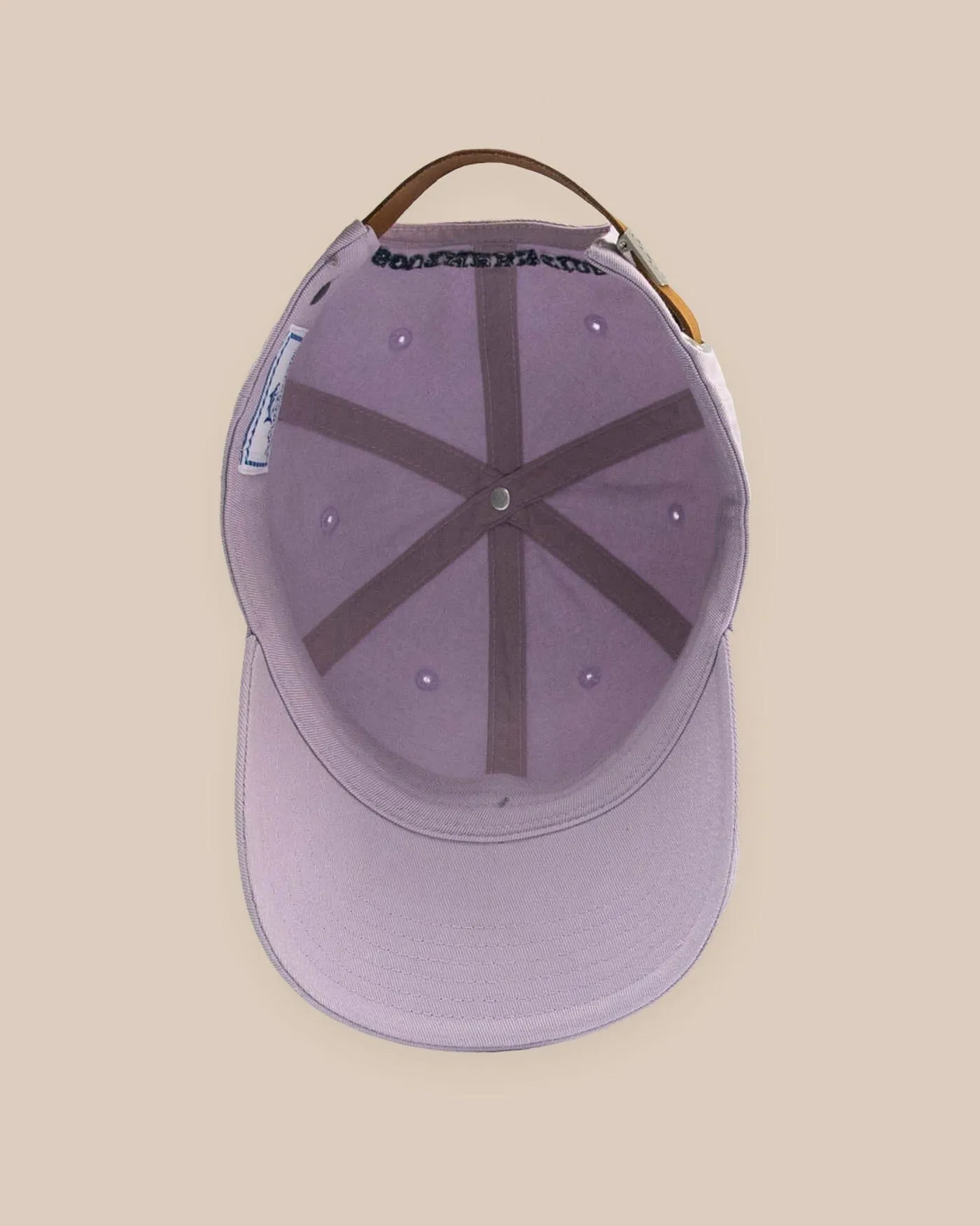 Mini Skipjack Leather Strap Hat - Orchid Petal