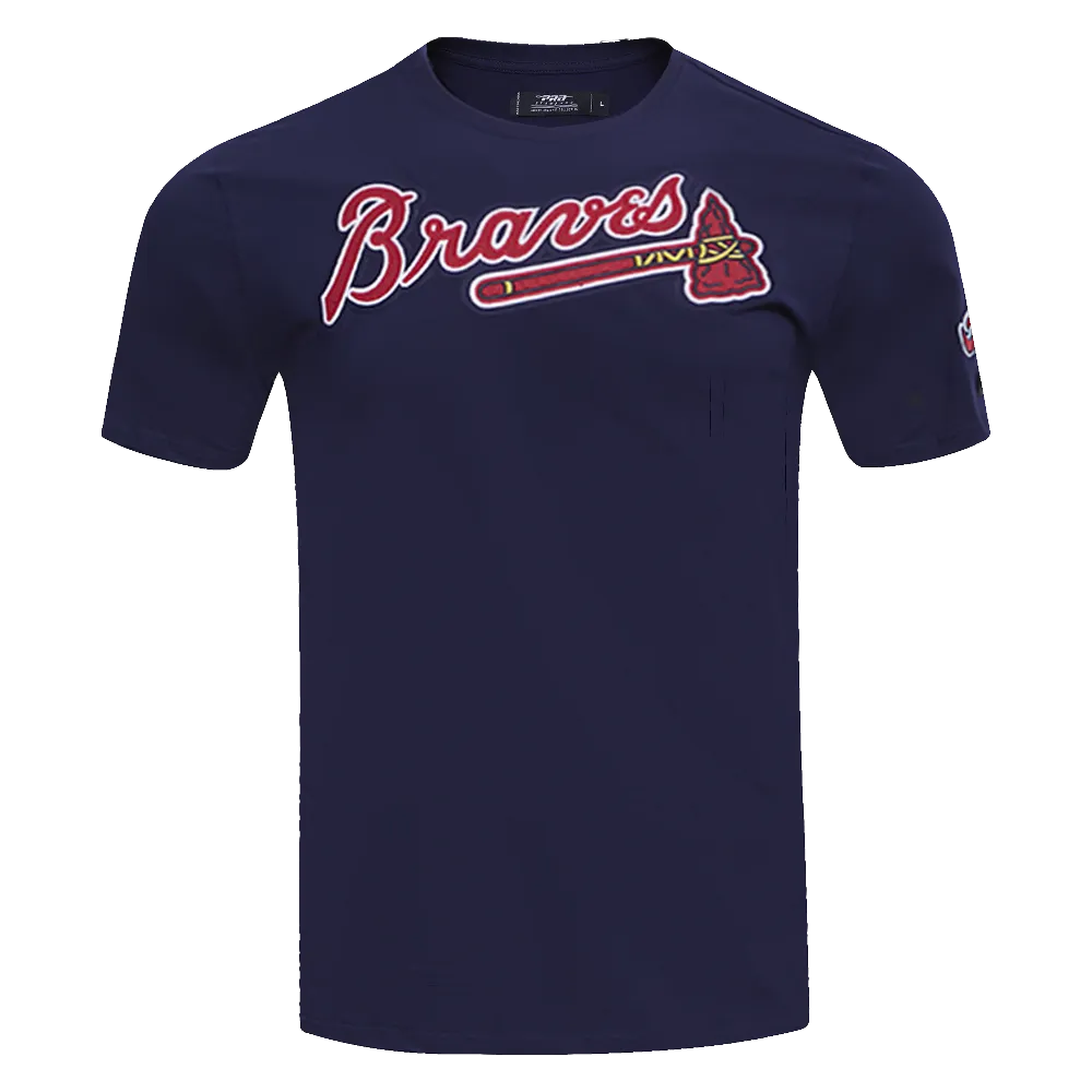 MLB ATLANTA BRAVES TACKLE TWILL MEN'S TOP (MIDNIGHT NAVY)