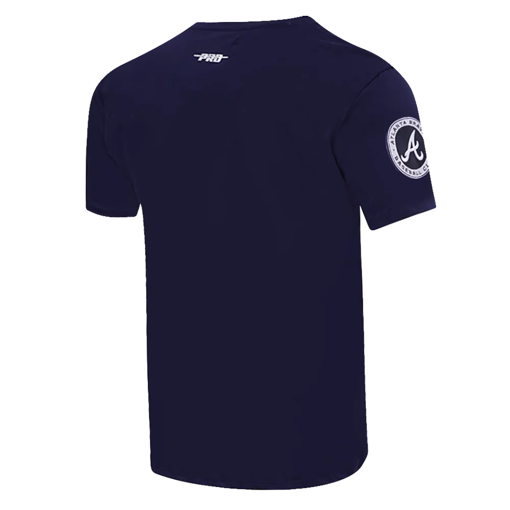 MLB ATLANTA BRAVES TACKLE TWILL MEN'S TOP (MIDNIGHT NAVY)