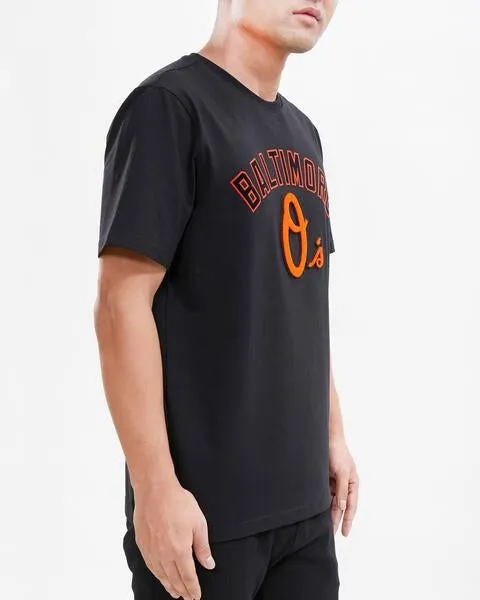 MLB BALTIMORE ORIOLES CLASSIC BRISTLE MEN'S TOP (BLACK)