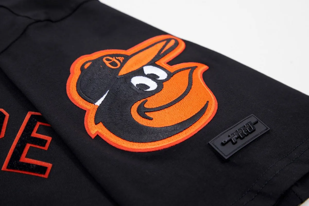 MLB BALTIMORE ORIOLES CLASSIC BRISTLE MEN'S TOP (BLACK)