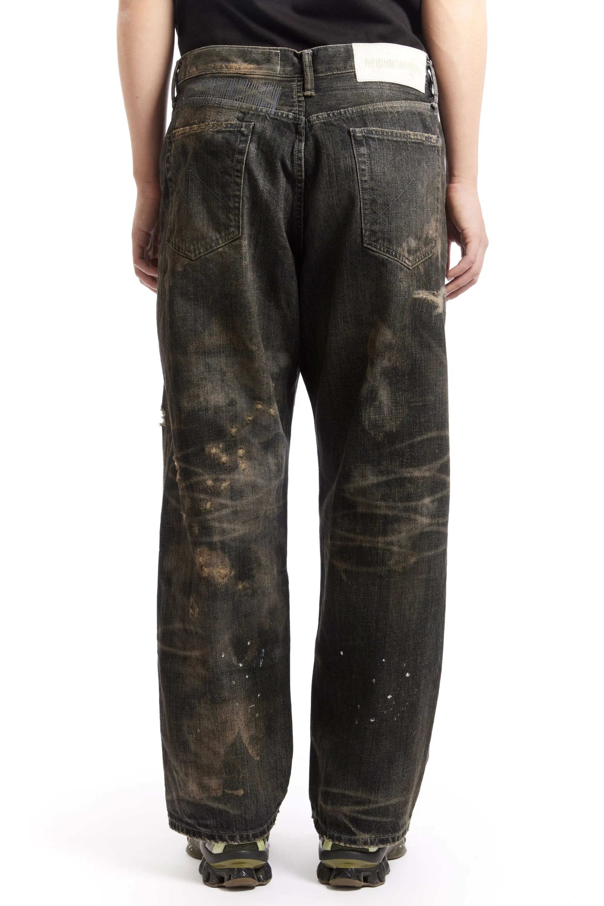 NEIGHBORHOOD - SAVAGE DENIM DP WIDE PANTS SS24