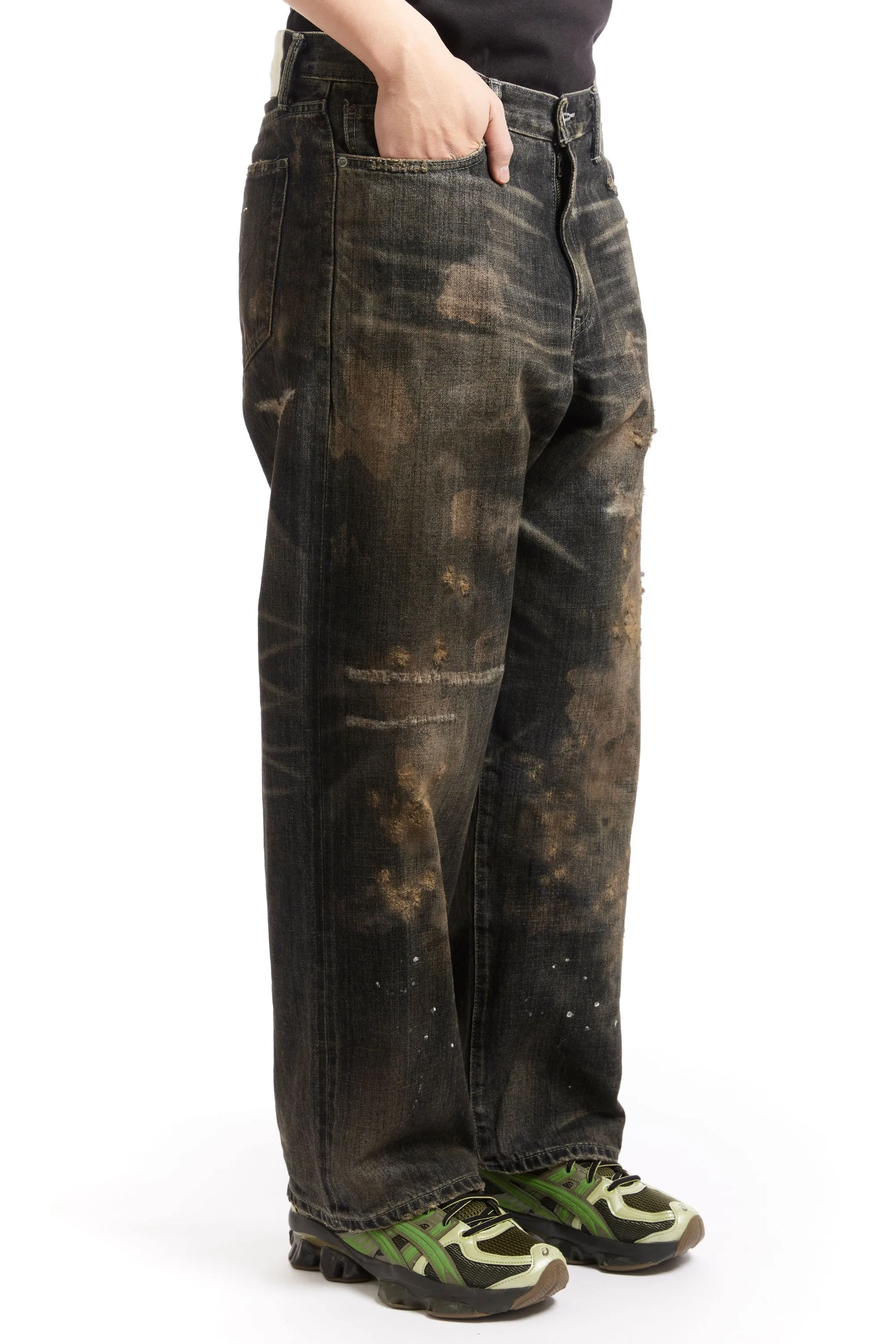NEIGHBORHOOD - SAVAGE DENIM DP WIDE PANTS SS24