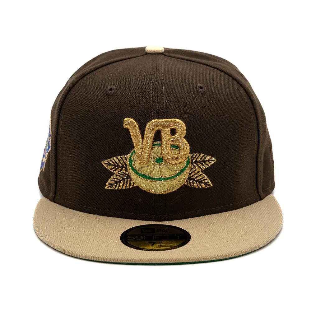 NEW ERA CAP 59FIFTY MILB Vero Beach Dodgers 25th Anniversary SIDE PATCH - FRSH EXCLUSIVE