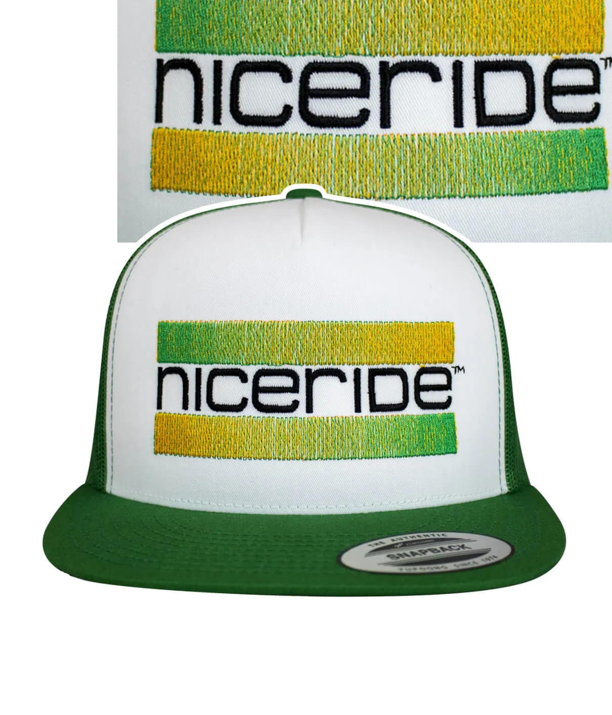 "Cali Life" Red and Green Trucker Hat