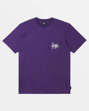 Rick Griffin Pocket T-Shirt - Tillandsia Purple
