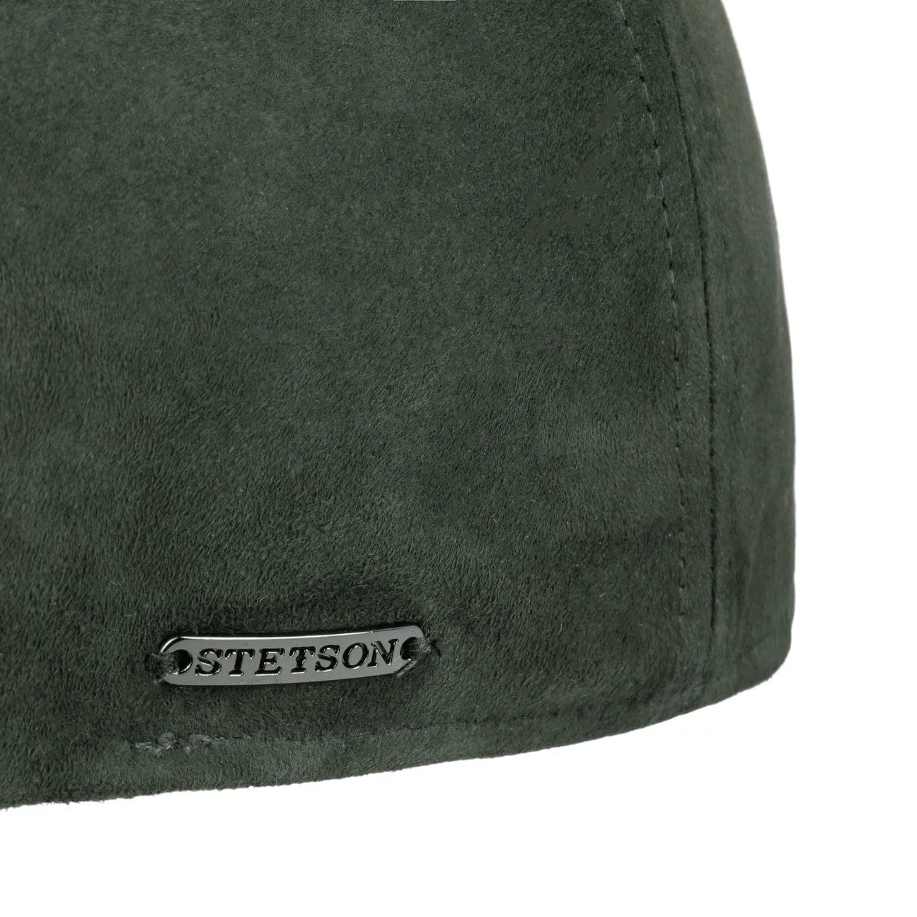 Texas Goat Suede Flat Cap by Stetson