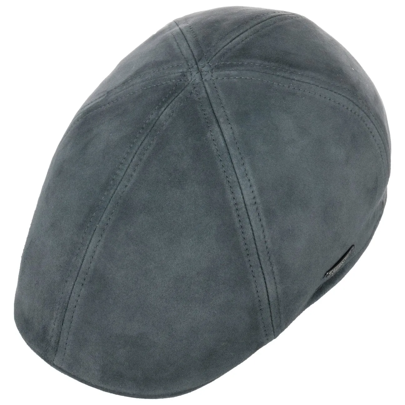 Texas Goat Suede Flat Cap by Stetson